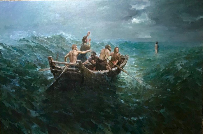 Jesus-andando-sobre-água
